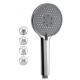 Лейка для душа GFMARK 6075 массажная, 4 режима