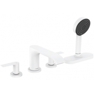 Смеситель на борт ванны HANSGROHE Vivenis 75444700 матовый белый
