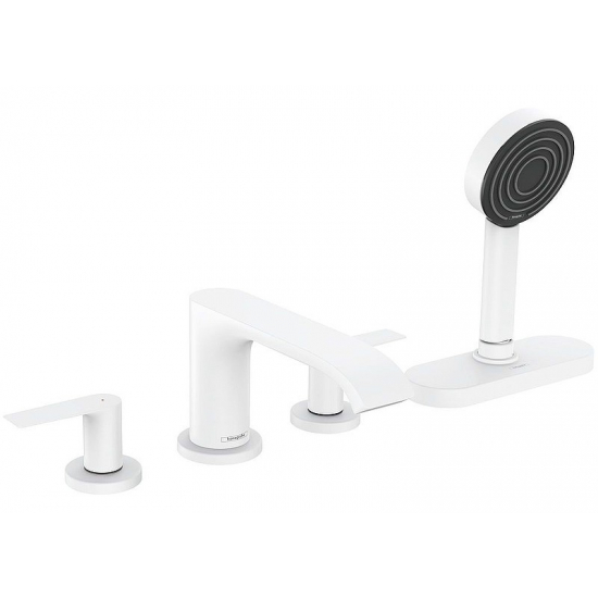 Смеситель на борт ванны HANSGROHE Vivenis 75444700 матовый белый