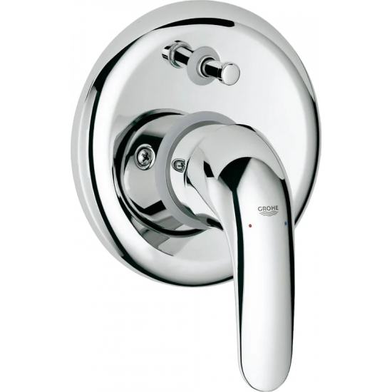Встраиваемый смеситель для душа и ванны GROHE Euroeco 32747000 С ВНУТРЕННЕЙ ЧАСТЬЮ хром