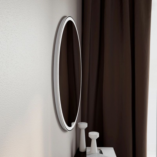 Зеркало круглое MIXLINE Перла Нео D600 с LED подсветкой, бесконтакный сенсор