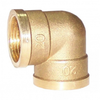 Уголок резьбовой LEXLINE 3/4" x 3/4" вн.-вн. 20 мм