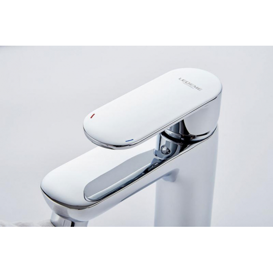 Смеситель для раковины LEDEME H10 L1010 хром Смеситель для раковины LEDEME H10 L1010 хром