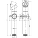 Гигиеническая лейка LEMARK LM8075BL чёрный матовый