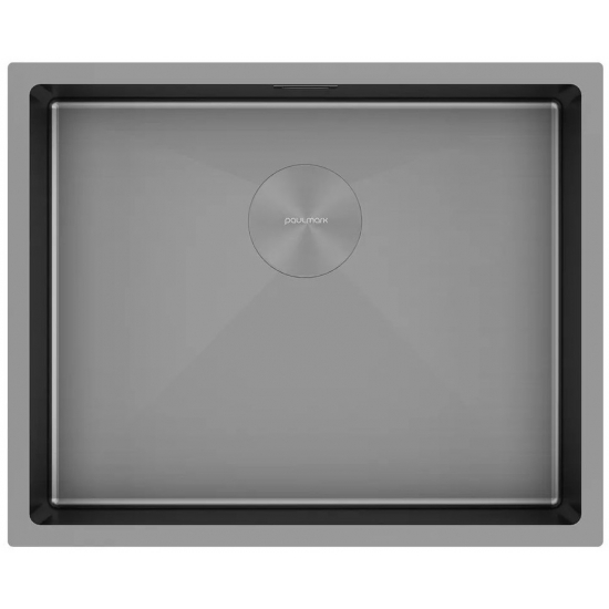 Мойка для кухни PAULMARK Next 54 UNI 540х440x1,2 мм, матовый серый