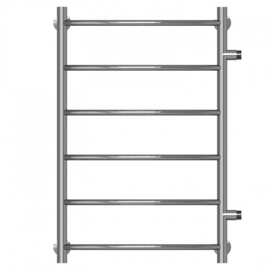 Полотенцесушитель водяной MIXLINE Capella 80х50 1'' лесенка,6 перекладин, боковое подключение