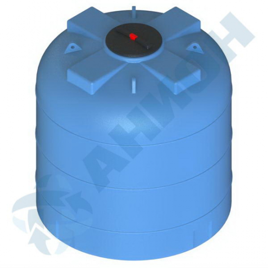 Ёмкость AНИОН 3000ВФК2 объем 3000 литров с дыхательным клапаном синяя
