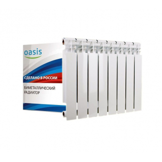 Радиатор биметаллический OASIS 500/100 1 секция