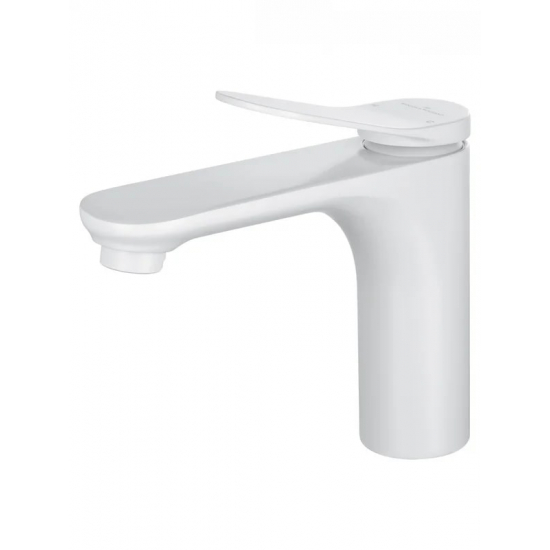 Смеситель для раковины WONZON & WOGHAND WW-A40482-MW белый матовый