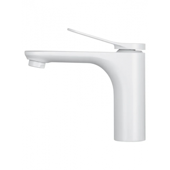 Смеситель для раковины WONZON & WOGHAND WW-A40482-MW белый матовый