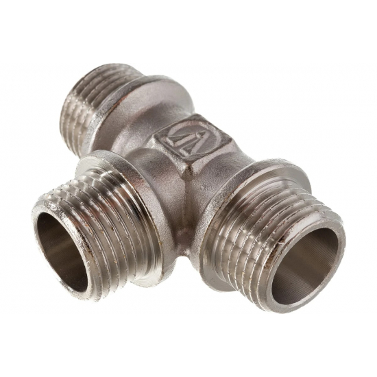 Тройник резьбовой VALTEC 1/2" x 1/2" x 1/2" нар.-нар.-нар. 15 мм VTr.131.N.0004