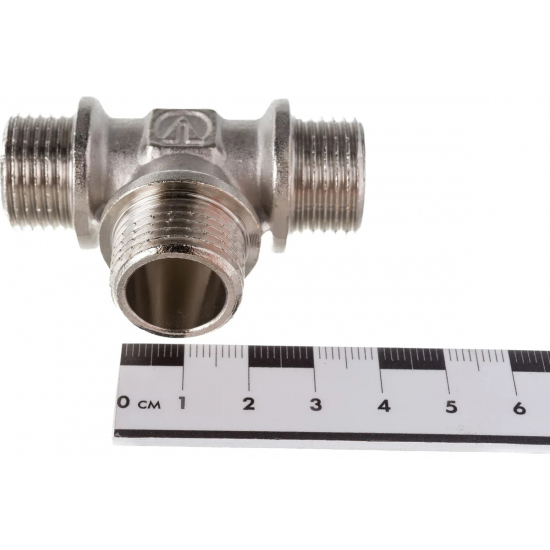 Тройник резьбовой VALTEC 1/2" x 1/2" x 1/2" нар.-нар.-нар. 15 мм VTr.131.N.0004