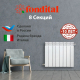 Радиатор алюминиевый FONDITAL Ardente C2 500/100  8 секций