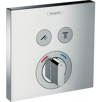 Термостатический смеситель встраиваемый HANSGROHE ShowerSelect 15768000, С ВНУТРЕННЕЙ ЧАСТЬЮ, хром
