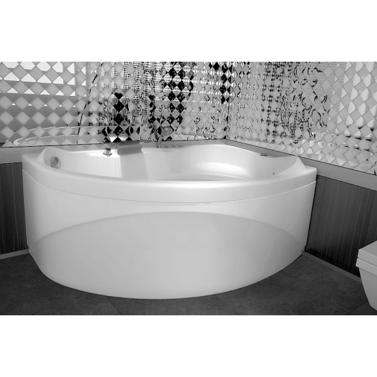 Акриловая ванна AQUANET Jamaica 00205503 R 160x100 см, угловая, с каркасом, асимметричная