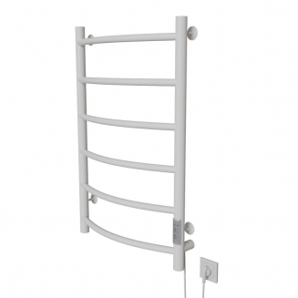 Полотенцесушитель электрический MIXLINE Capella 80x50 253 Вт, белый