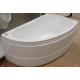 Акриловая ванна BAS Алегра R 150x90 см, угловая, с каркасом, асимметричная