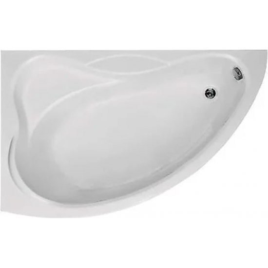 Акриловая ванна BAS Вектра L 150x95 см, угловая, с каркасом, асимметричная