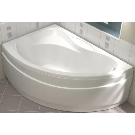 Акриловая ванна BAS Вектра L 150x95 см, угловая, с каркасом, асимметричная