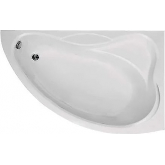 Акриловая ванна BAS Вектра R 150x95 см, угловая, с каркасом, асимметричная