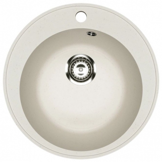 Мойка для кухни MIXLINE Ультра ML-GMU01 D=475 мм, белый