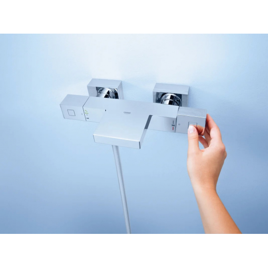 Смеситель для ванны GROHE Grohtherm Cube 34497000 с термостатом, хром