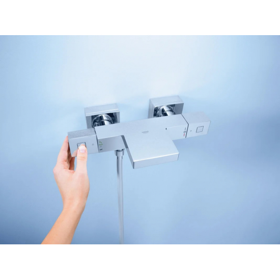 Смеситель для ванны GROHE Grohtherm Cube 34497000 с термостатом, хром