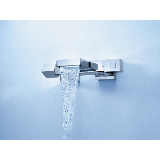 Смеситель для ванны GROHE Grohtherm Cube 34497000 с термостатом, хром