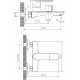 Смеситель для ванны HAIBA HB60505-8 белый/хром