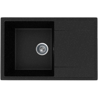 Мойка для кухни MIXLINE Ультра ML-GMU07 735х475 мм, чёрный
