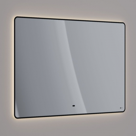 Зеркало LEMARK Mioblack 1200x800 с LED подсветкой, подогрев