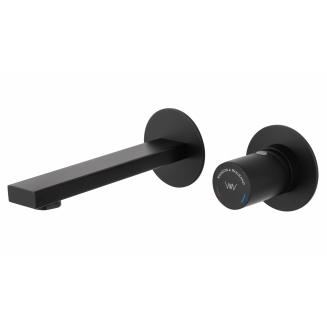 Смеситель для раковины WONZON & WOGHAND WW-105-MB С ВНУТРЕННЕЙ ЧАСТЬЮ матовый чёрный Смеситель для раковины WONZON & WOGHAND WW-105-MB С ВНУТРЕННЕЙ ЧАСТЬЮ матовый чёрный