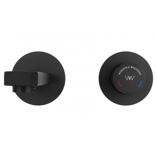 Смеситель для раковины WONZON & WOGHAND WW-105-MB С ВНУТРЕННЕЙ ЧАСТЬЮ матовый чёрный Смеситель для раковины WONZON & WOGHAND WW-105-MB С ВНУТРЕННЕЙ ЧАСТЬЮ матовый чёрный