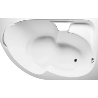 Акриловая ванна 1МАРКА  Diana R 150x90 см, угловая, с каркасом, асимметричная