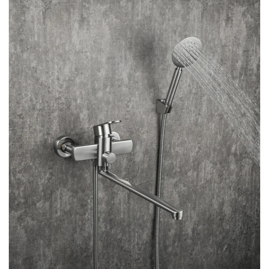 Смеситель для ванны FRAP H805 F22805 сатин