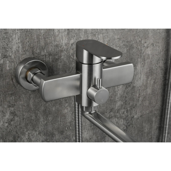 Смеситель для ванны FRAP H805 F22805 сатин