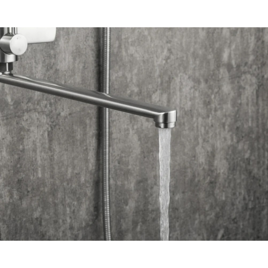 Смеситель для ванны FRAP H805 F22805 сатин