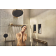 Лейка для душа HANSGROHE Rainfinity 130 26864140 шлифованная бронза