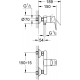 Смеситель для душа GROHE BauLoop 23340000 хром