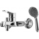 Смеситель для ванны BRAVAT Eco F6111147C-B хром