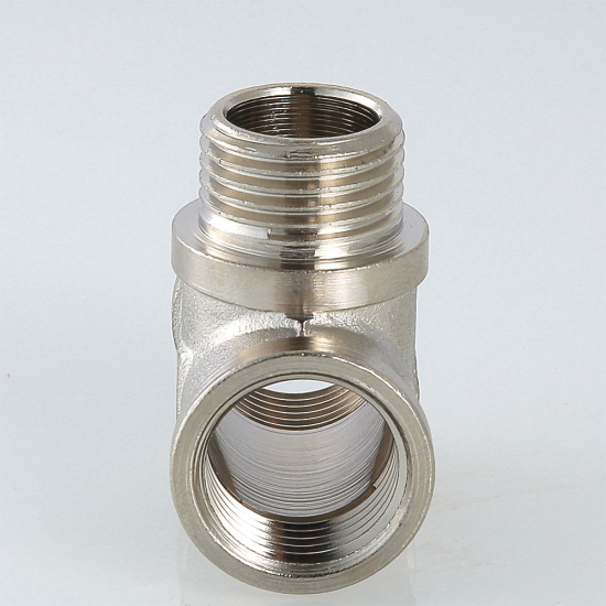 Тройник резьбовой VALTEC 1/2" х 1/2" х 1/2" вн.-нар.-вн. 15 мм VTr.132.N.0004