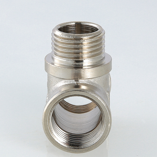 Тройник резьбовой VALTEC 1/2" х 1/2" х 1/2" вн.-нар.-вн. 15 мм VTr.132.N.0004