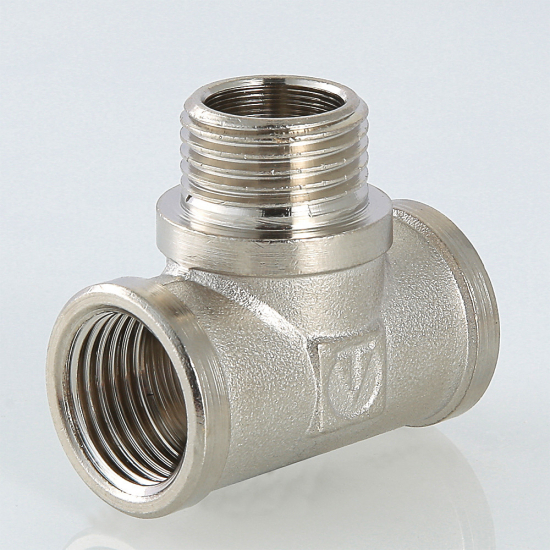 Тройник резьбовой VALTEC 1/2" х 1/2" х 1/2" вн.-нар.-вн. 15 мм VTr.132.N.0004