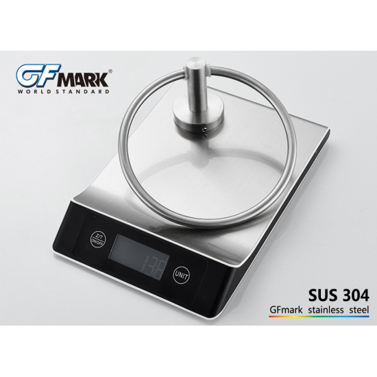 Полотенцедержатель GFmark GF-80147 кольцо нержавеющая сталь