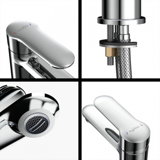 Смеситель для раковины TOKITO Kanda TOK-KAN-1011 хром