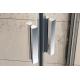 Душевая дверь в нишу RAVAK Blix BLDP2-100 100x190 стекло прозрачное, профиль хром