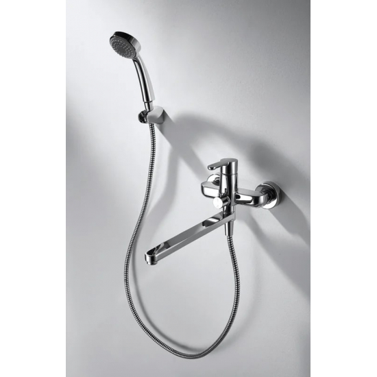 Смеситель для ванны BRAVAT Stream F63783C-LB хром