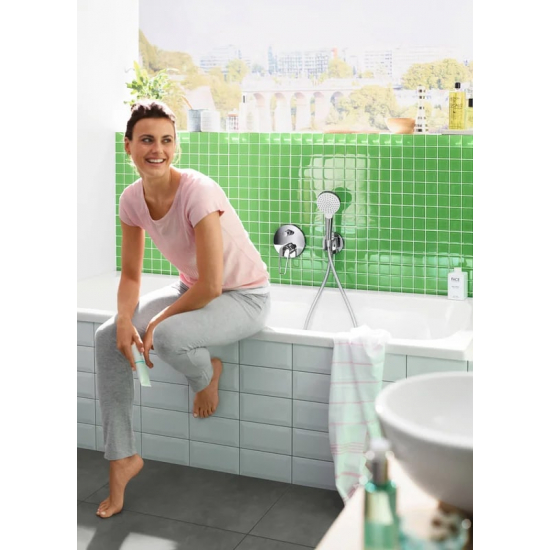 Встраиваемый смеситель для душа и ванны HANSGROHE Novus Loop 71345000 хром