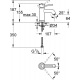 Смеситель для раковины GROHE BauClassic 23162000 хром