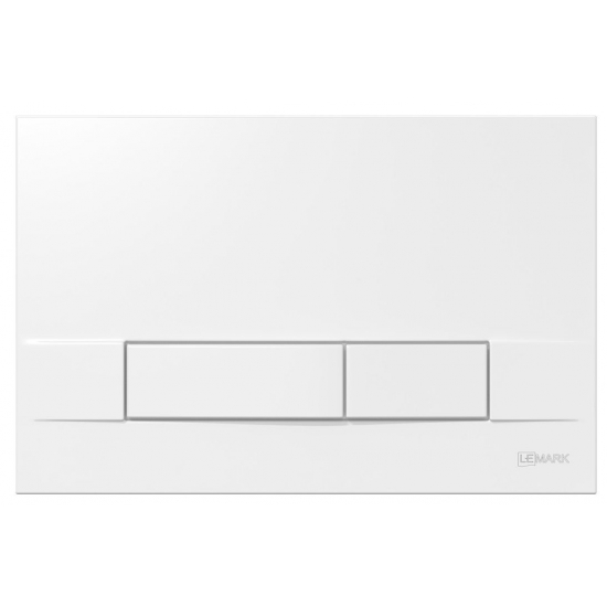 Кнопка для инсталляции LEMARK BIT 9804008, белая, клавиши квадрат